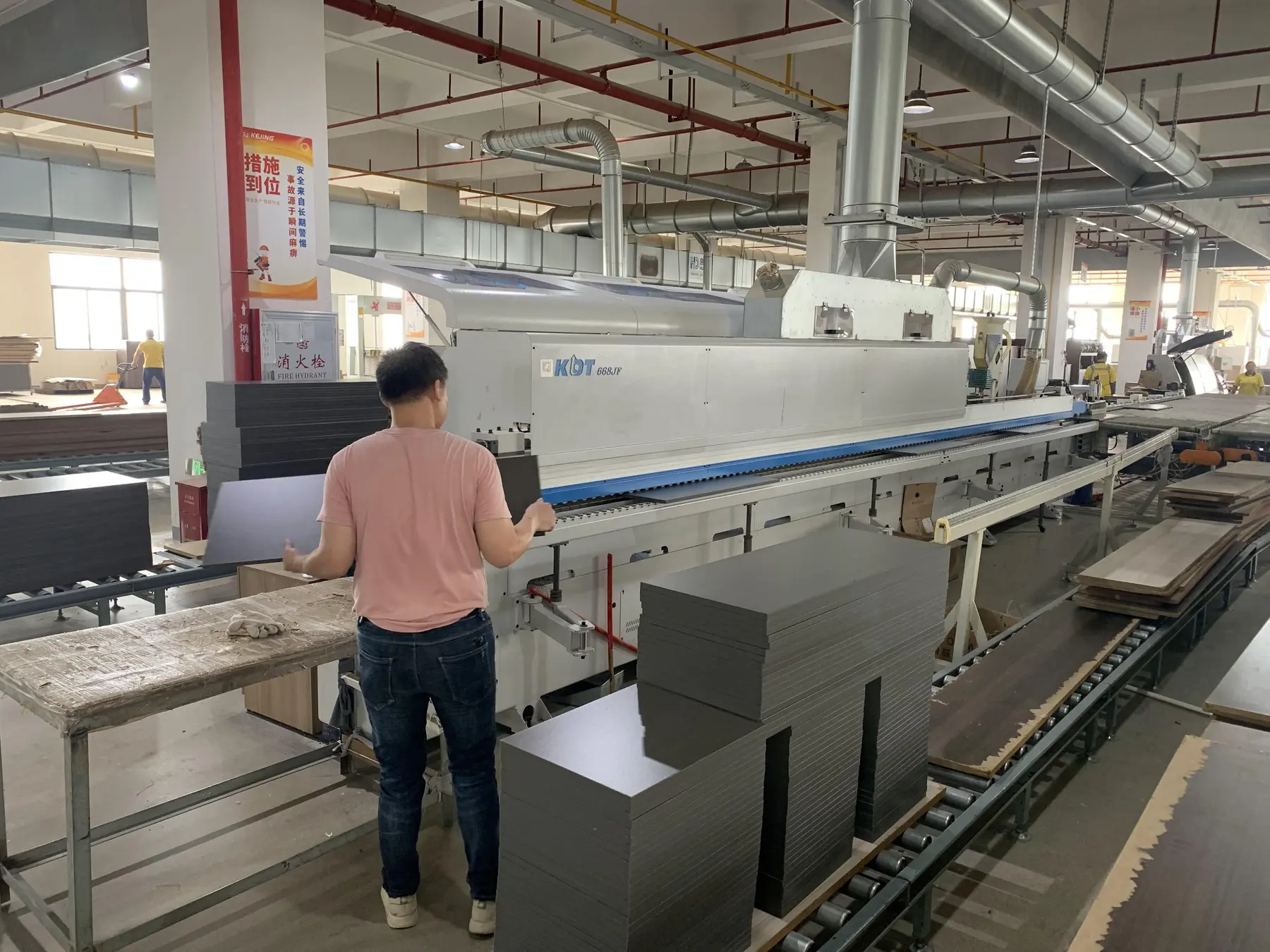 HUANGSI production process and equipment operation
