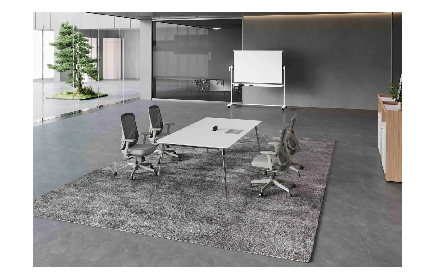 B-MT01 conference table, product view 3