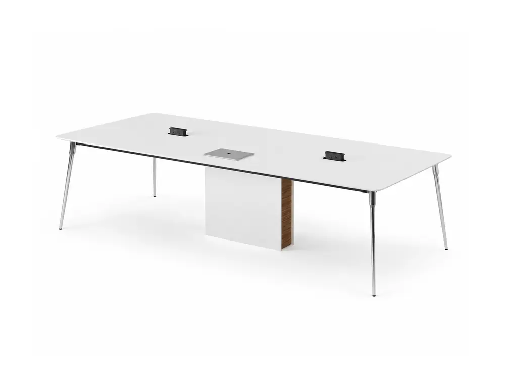 B-MT01 commercial conference table on white background
