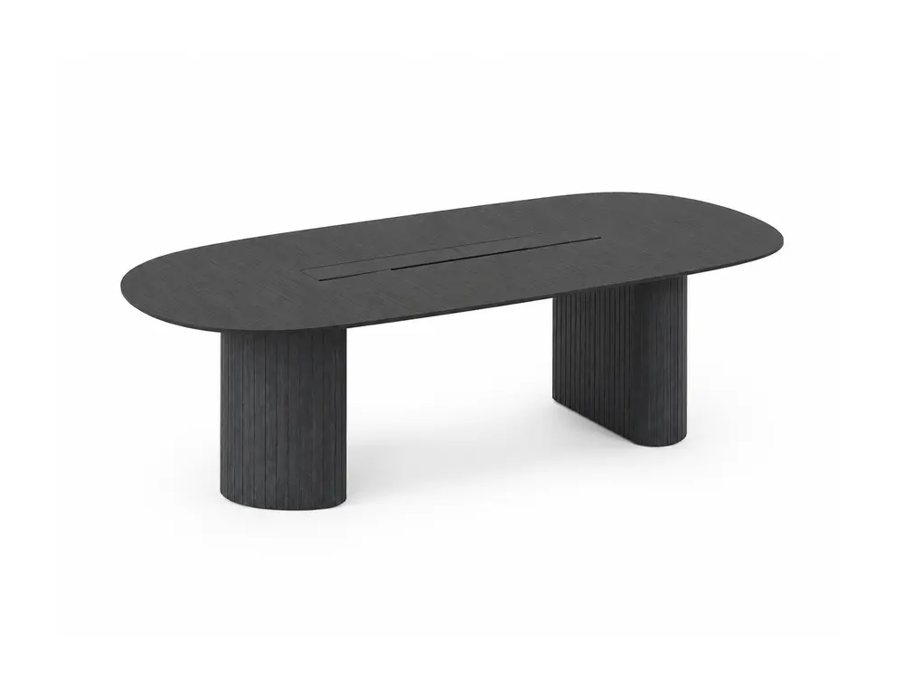 HM-MT02 commercial conference table on white background