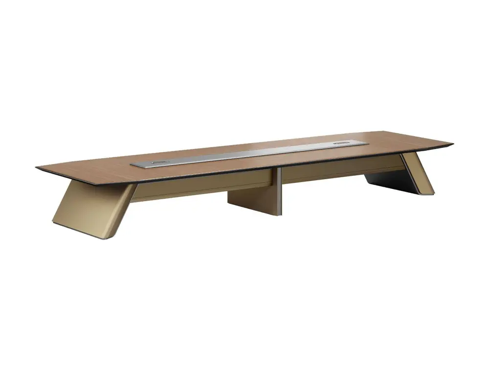 DO-GXK-02C60 commercial conference table on white background