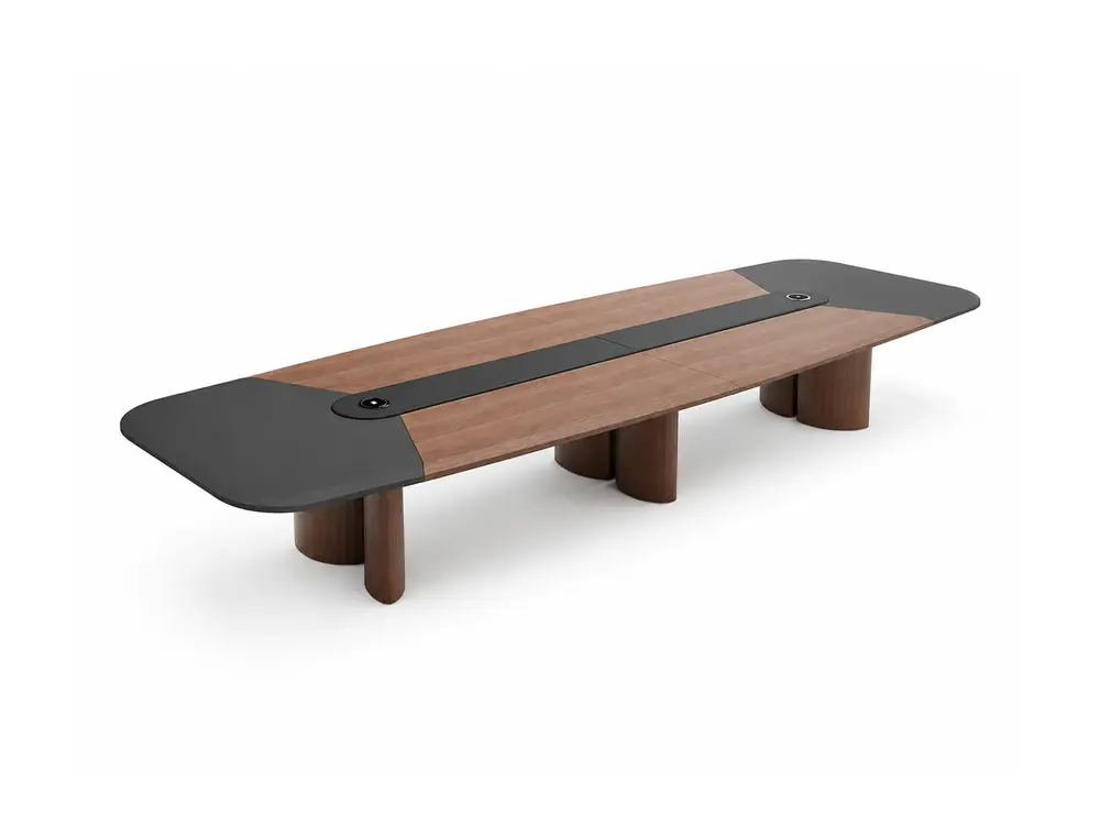 SY-MT01 commercial conference table on white background