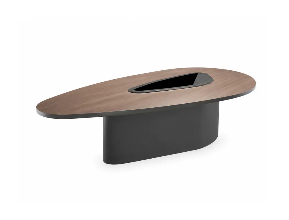 UL-C-201 commercial conference table on white background