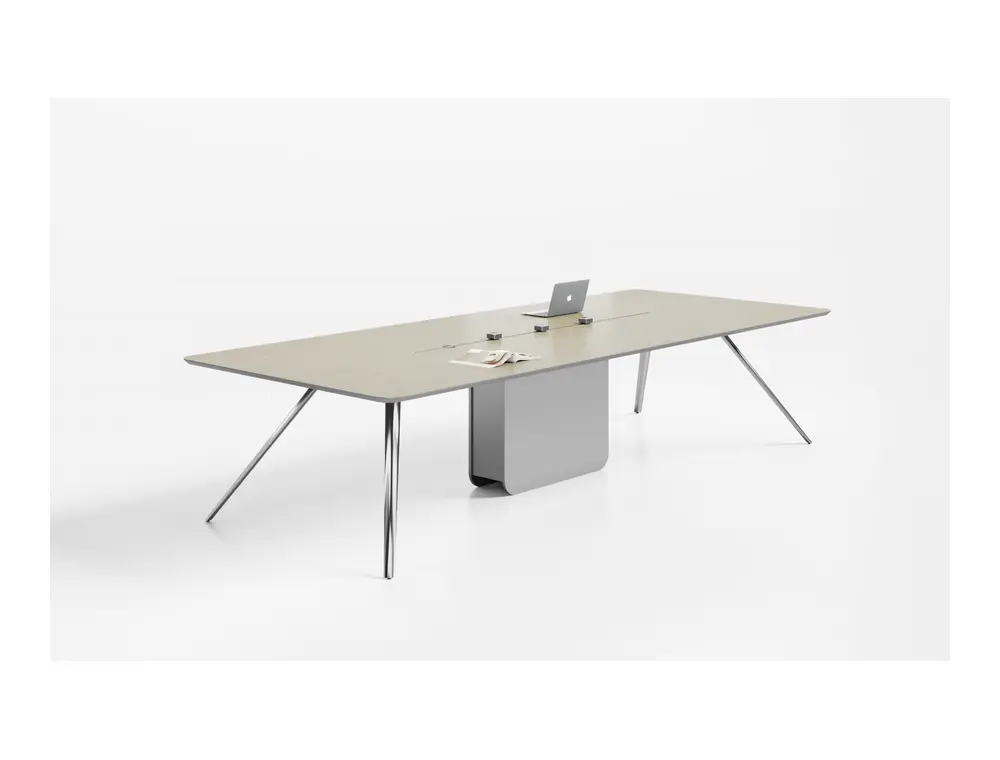 WQ-SJ02HYZ24 commercial conference table on white background