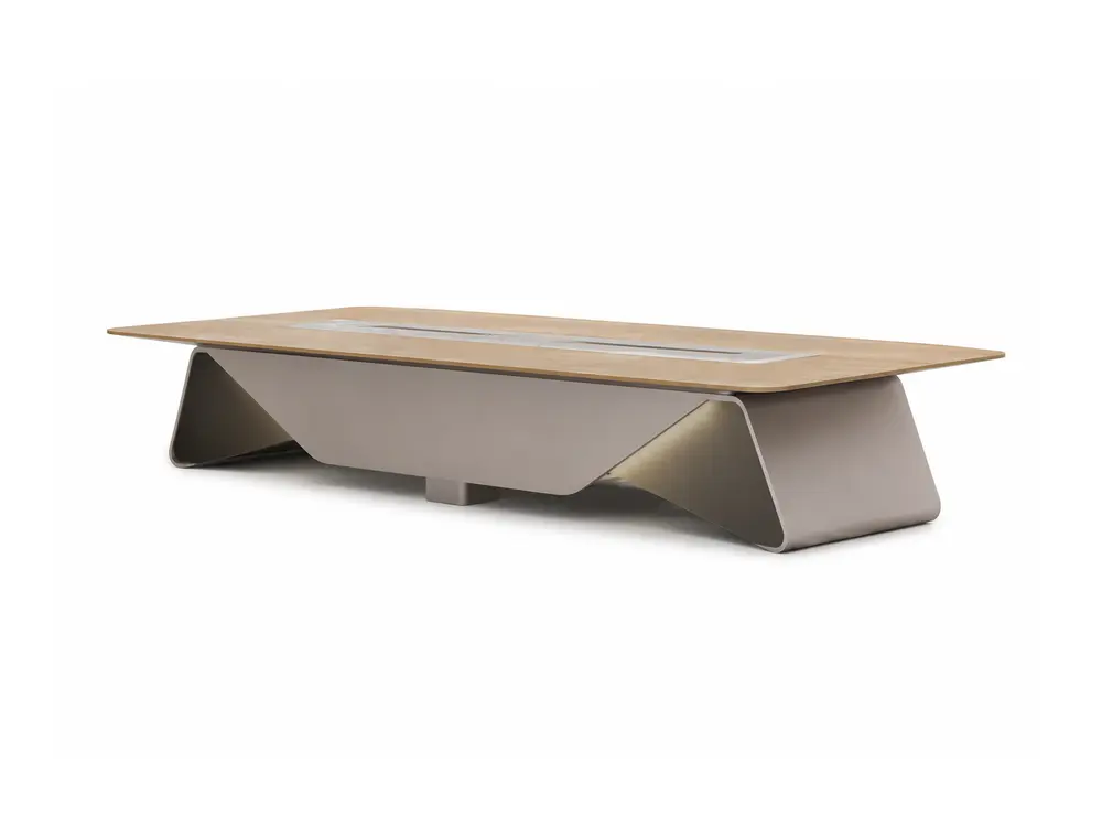 YG-A3DJ-C0248 commercial conference table on white background