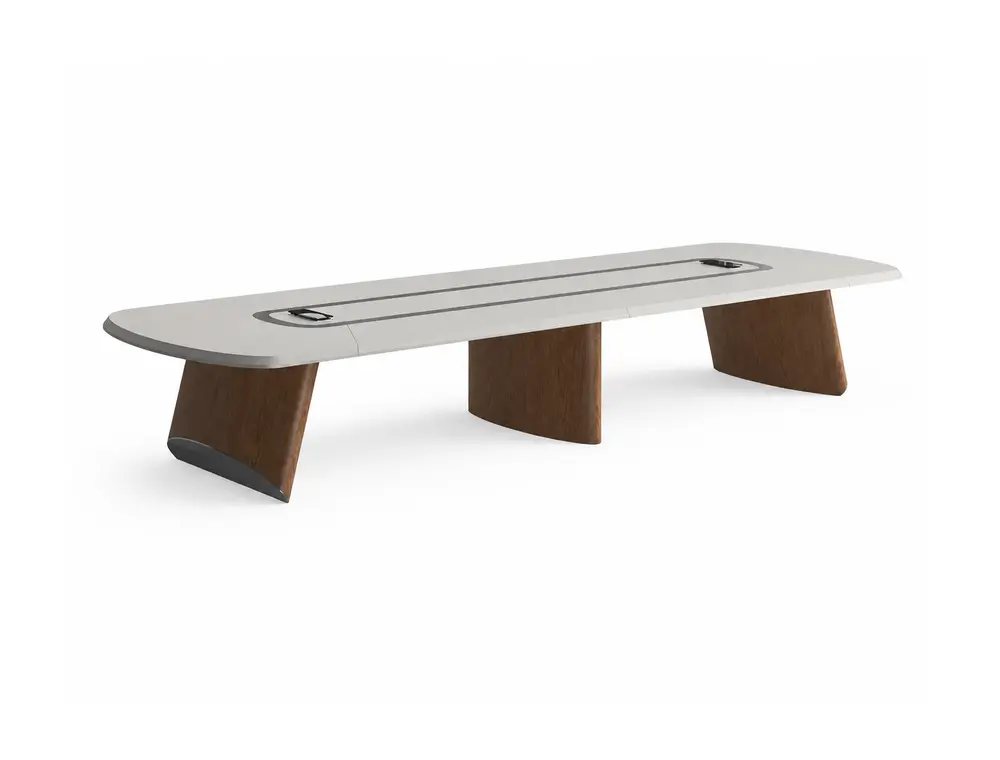 YG-LM-H4801 commercial conference table on white background