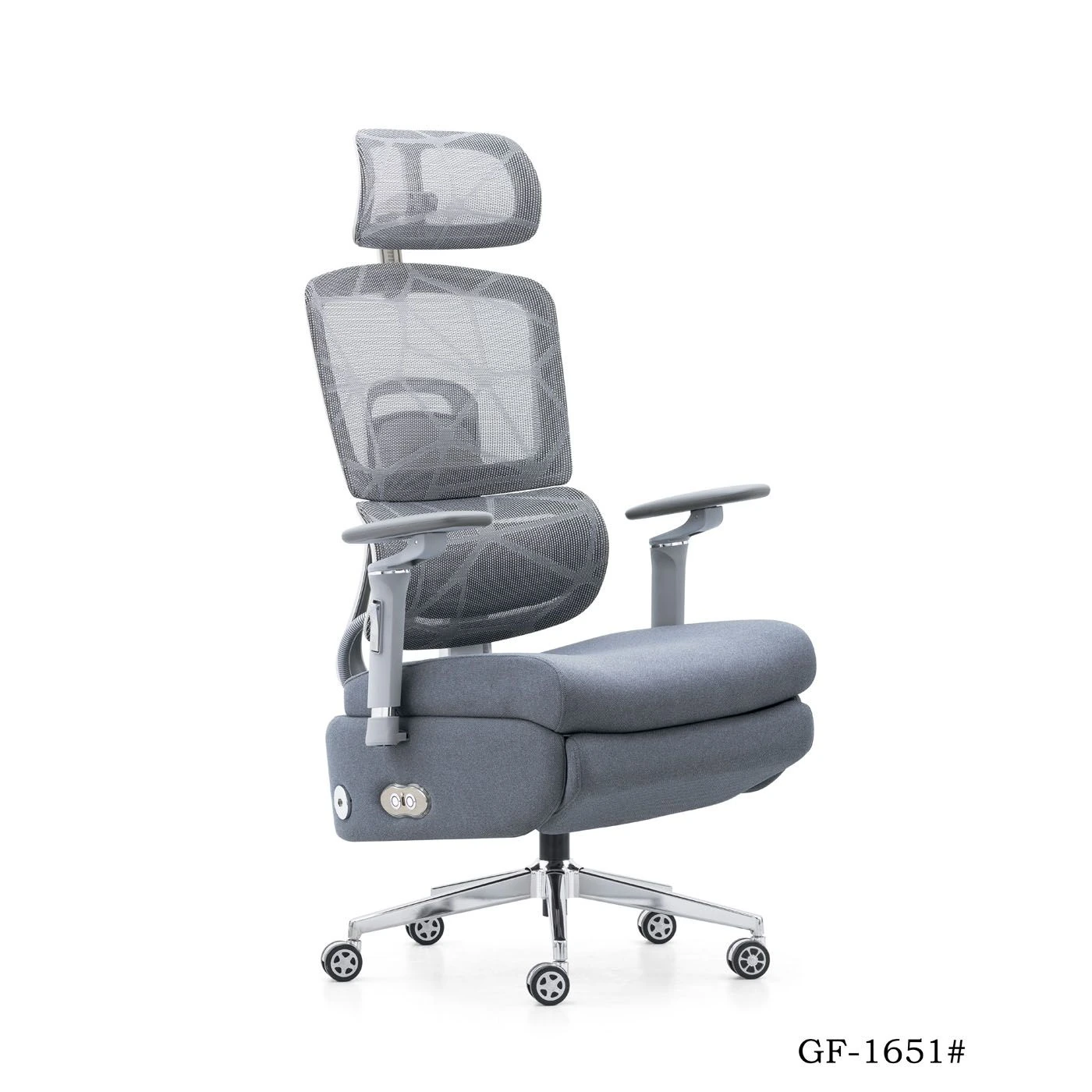 GF-1651 electric office chair, product view 1