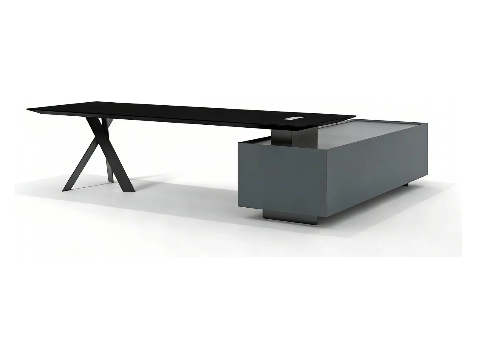 DO-DLY2824PTL executive office desk, product view 1