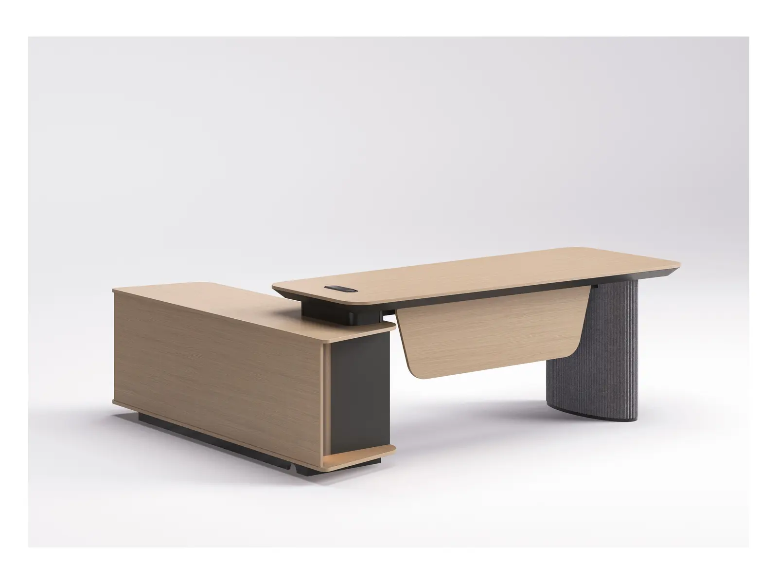 DO-DSDO-01D30 executive office desk, product view 3
