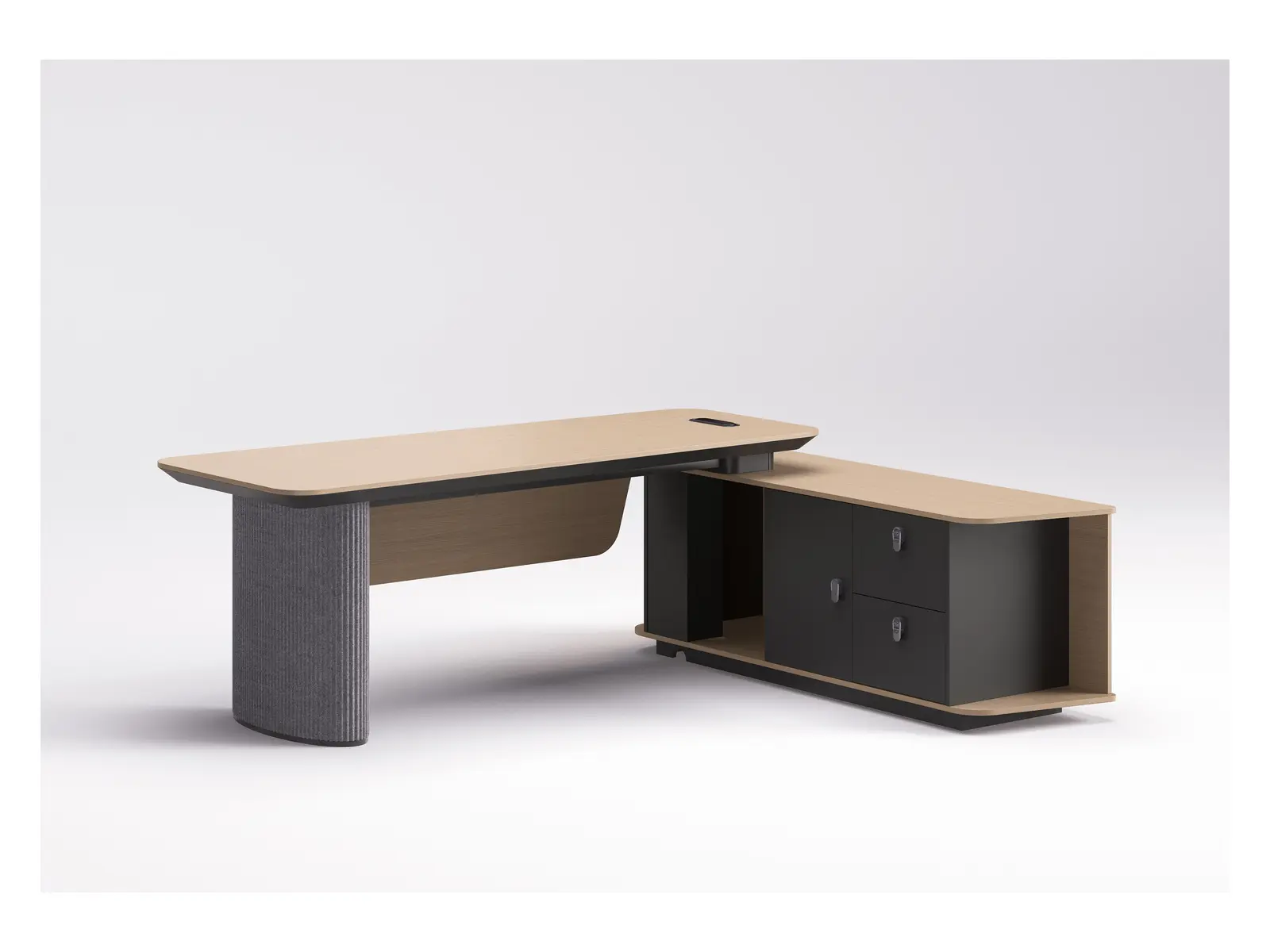 DO-DSDO-01D30 executive office desk, product view 4