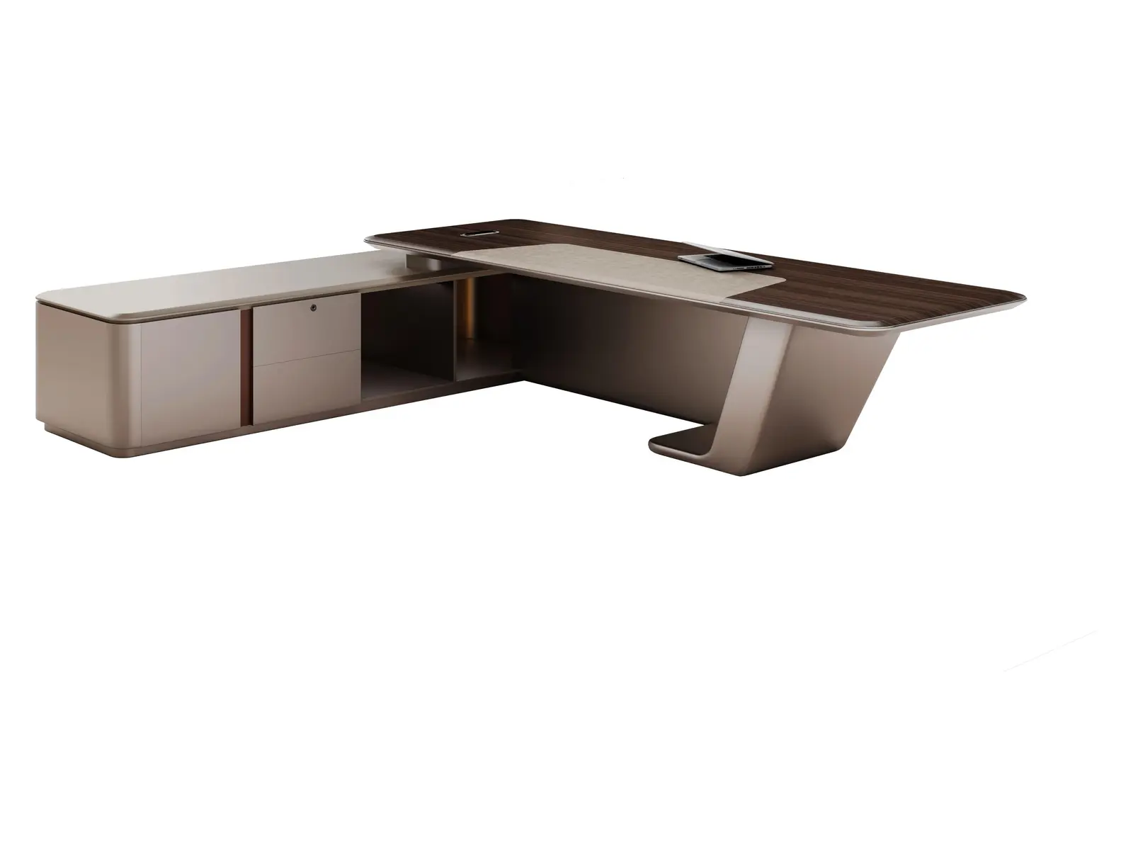 DO-SDG-01D32 executive office desk, product view 2