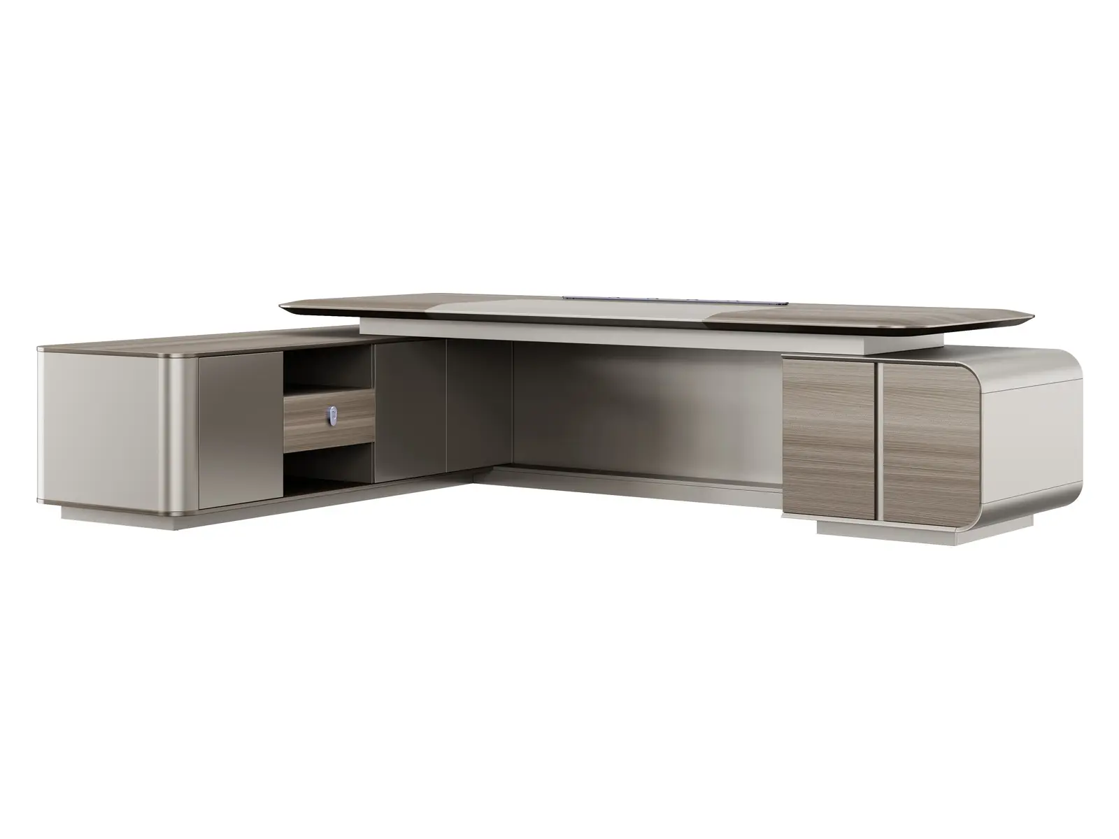 DO-UFZ-01D32L executive office desk, product view 2