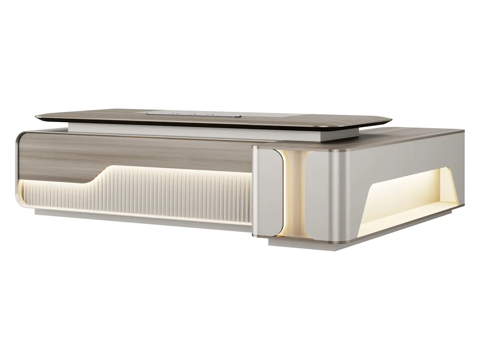 DO-UFZ-01D32L executive office desk, product view 3