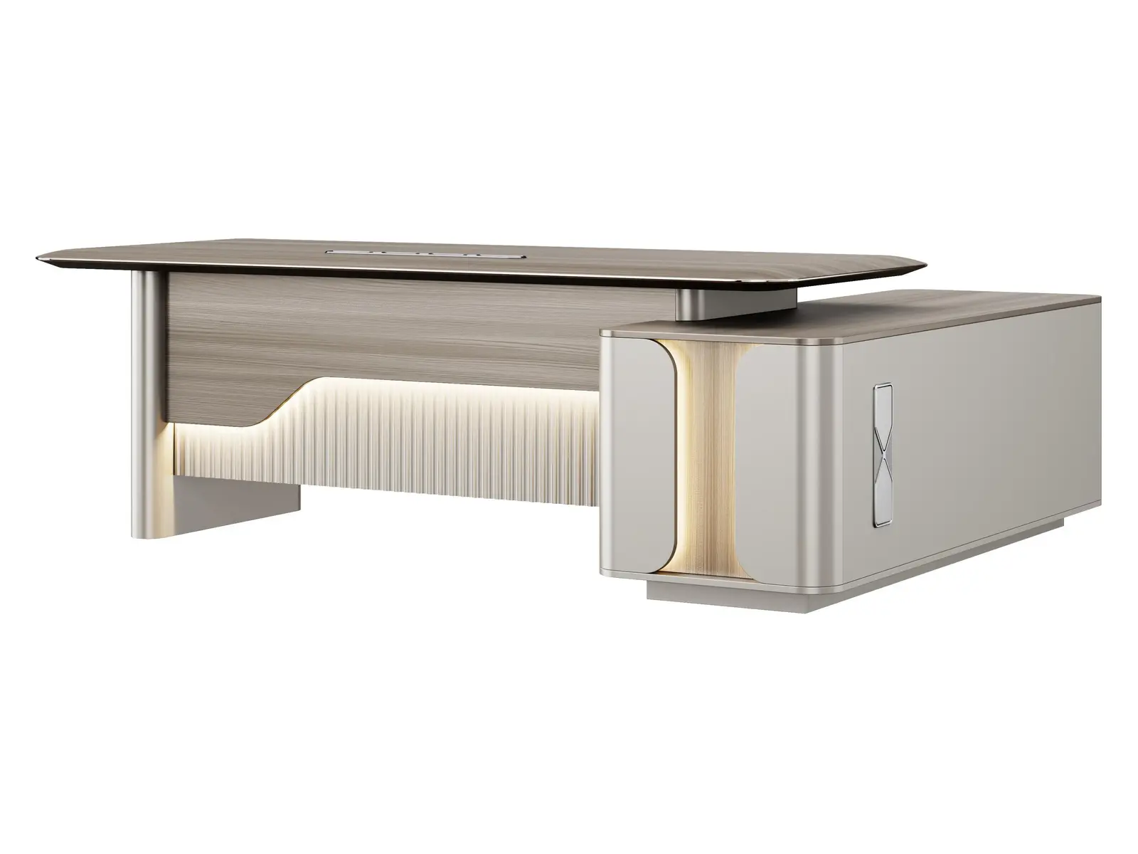 DO-UFZ-01D32L executive office desk, product view 4