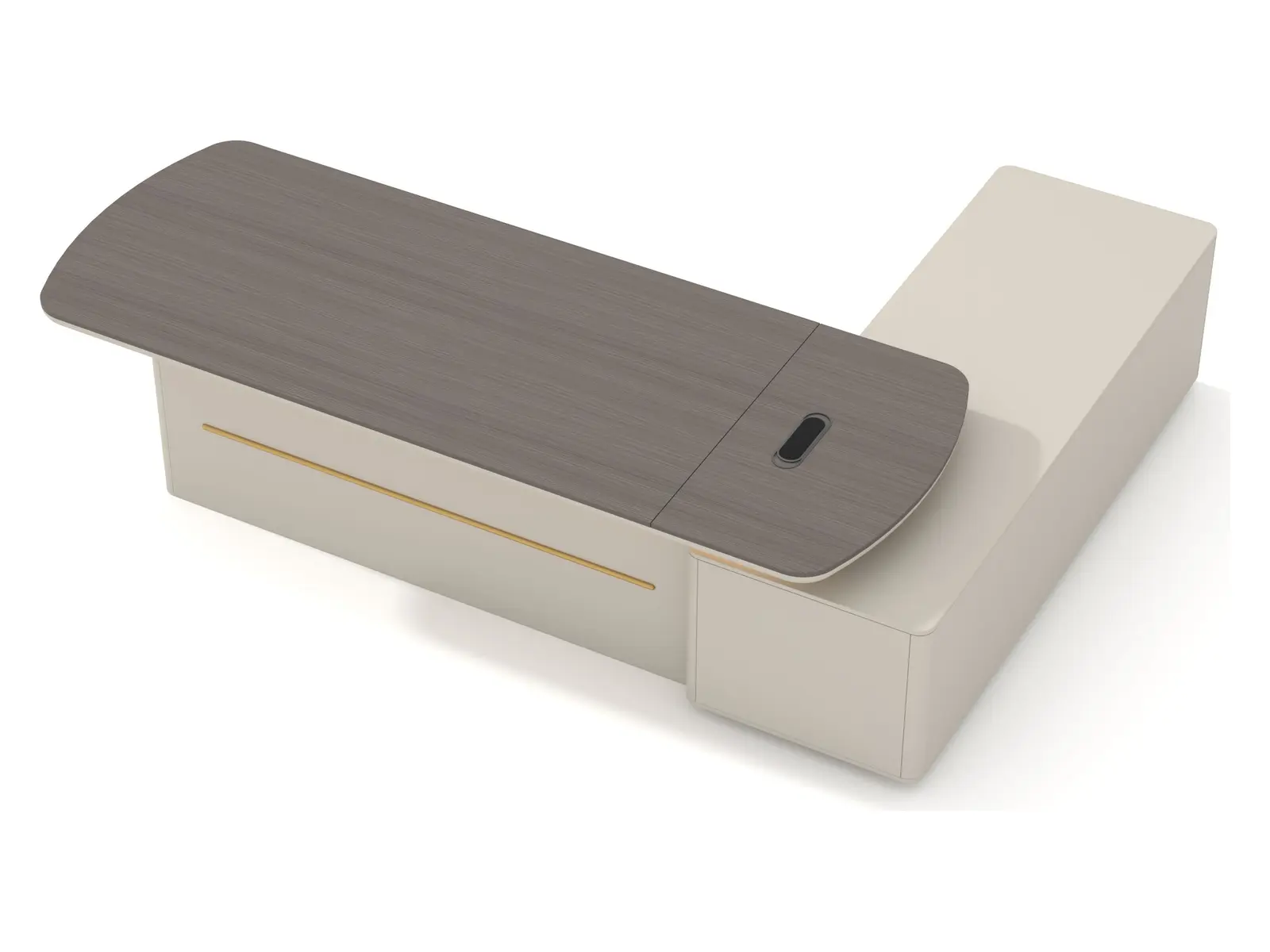 DO-YXDL-01D30 executive office desk, product view 5