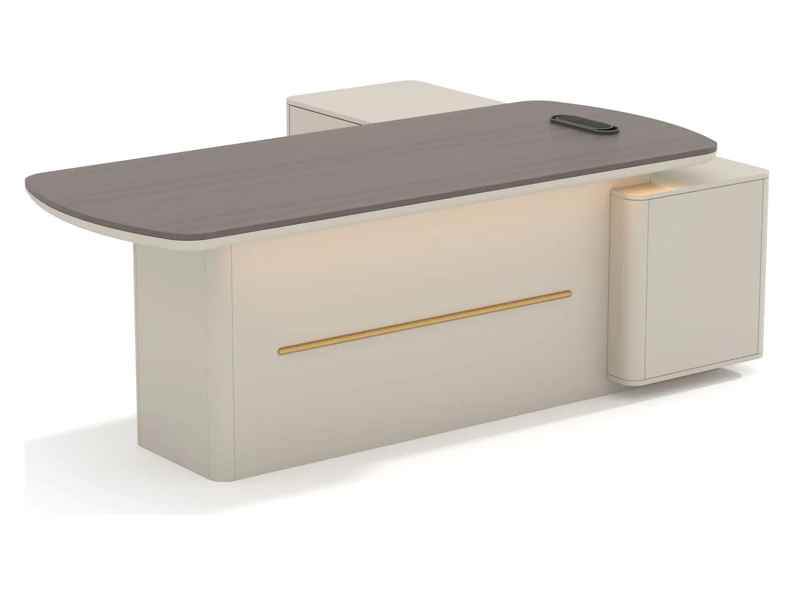 DO-YXDL-01D30 executive office desk, product view 6
