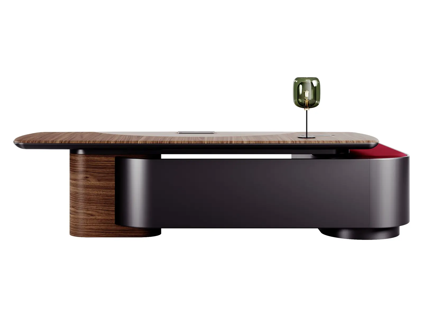 DSLM-01D30 executive office desk, product view 1
