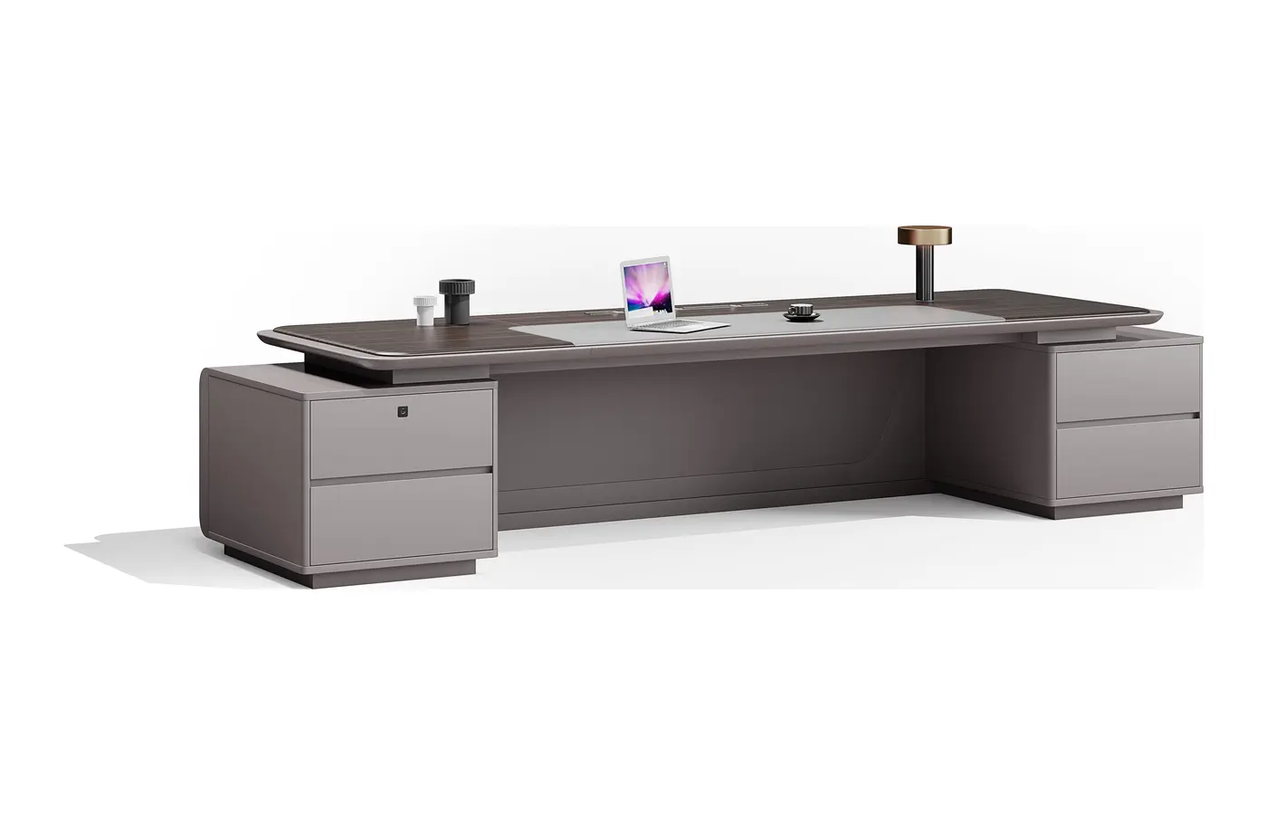 DY-AM-D36 executive office desk, product view 4