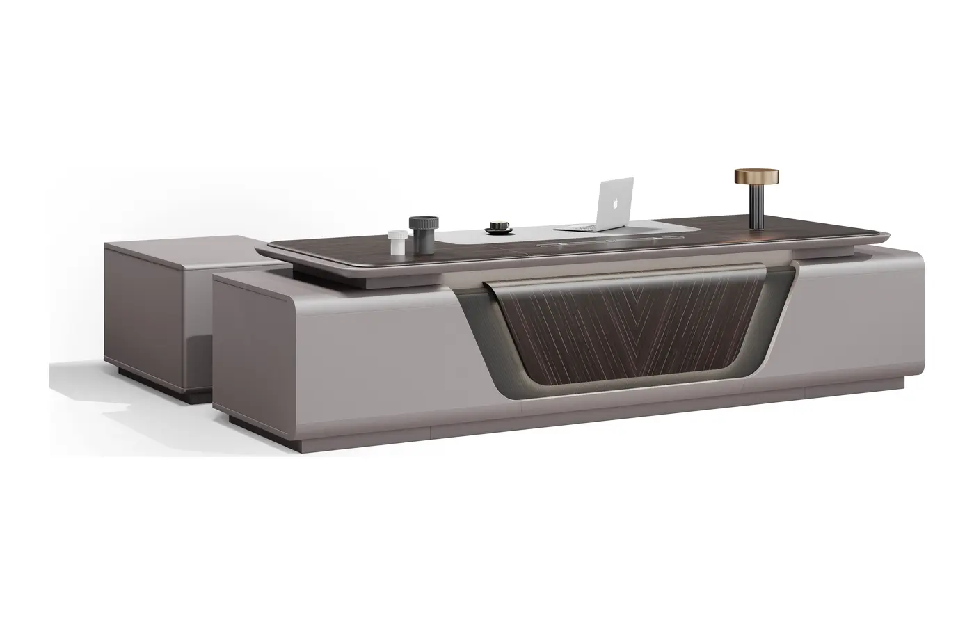 DY-AM-D36 executive office desk, product view 5
