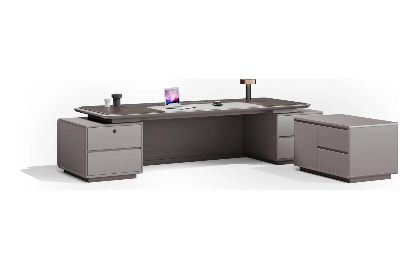 DY-AM-D36 executive office desk, product view 6