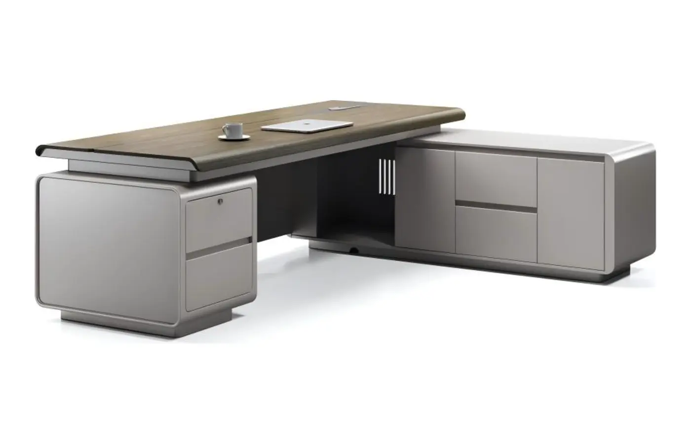 DY-AY-D26 executive office desk, product view 2