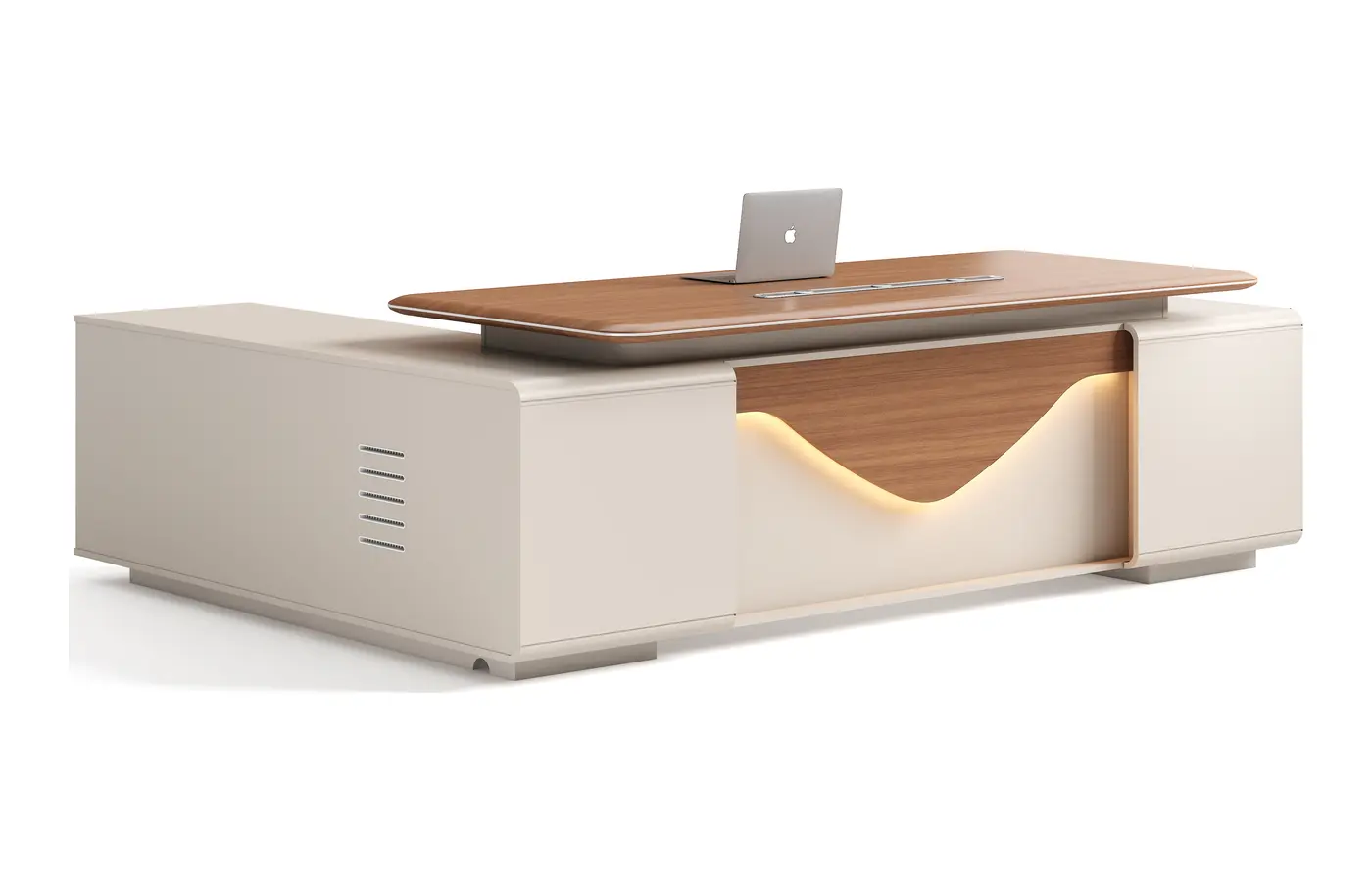 DY-D0224 executive office desk, product view 3