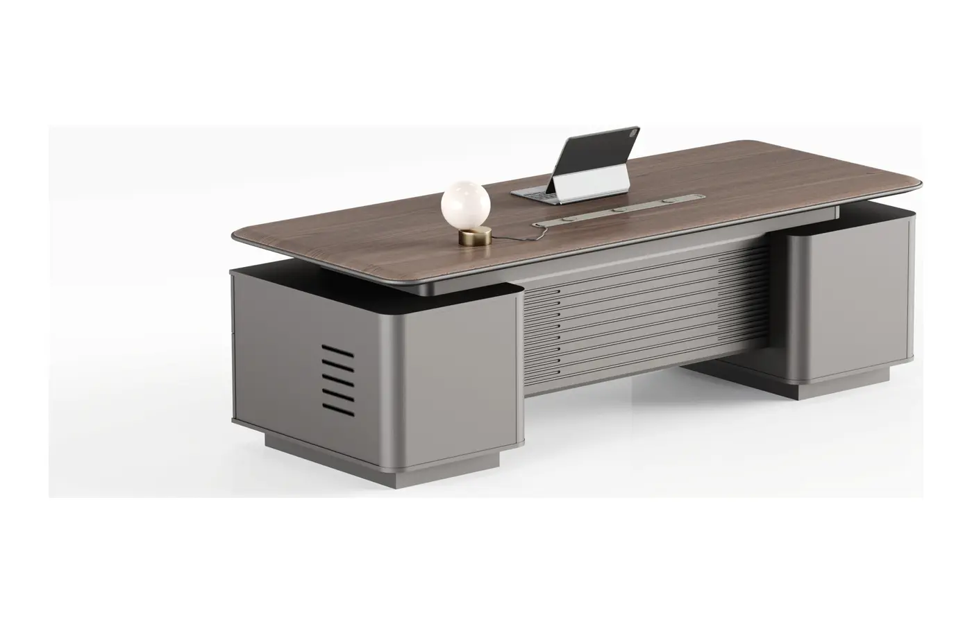 DY-D1232 executive office desk, product view 3