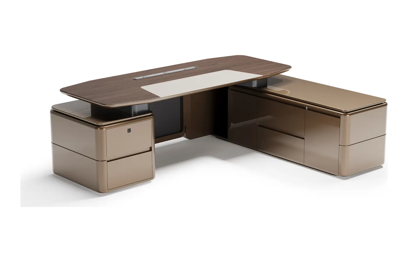 DY-TL-D32 executive office desk, product view 4