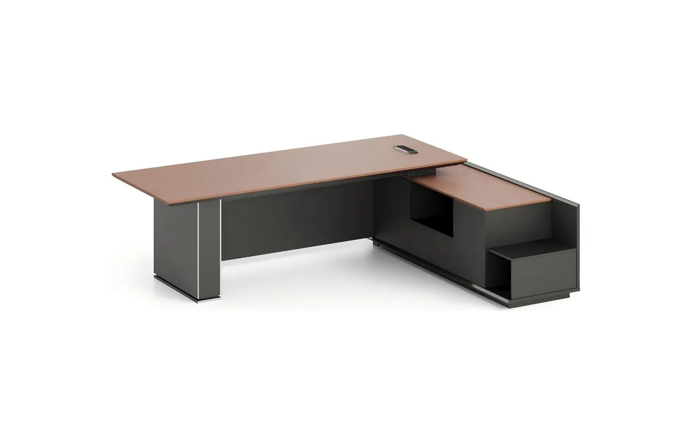 KJ-CG-KBBT26-L executive office desk, product view 2