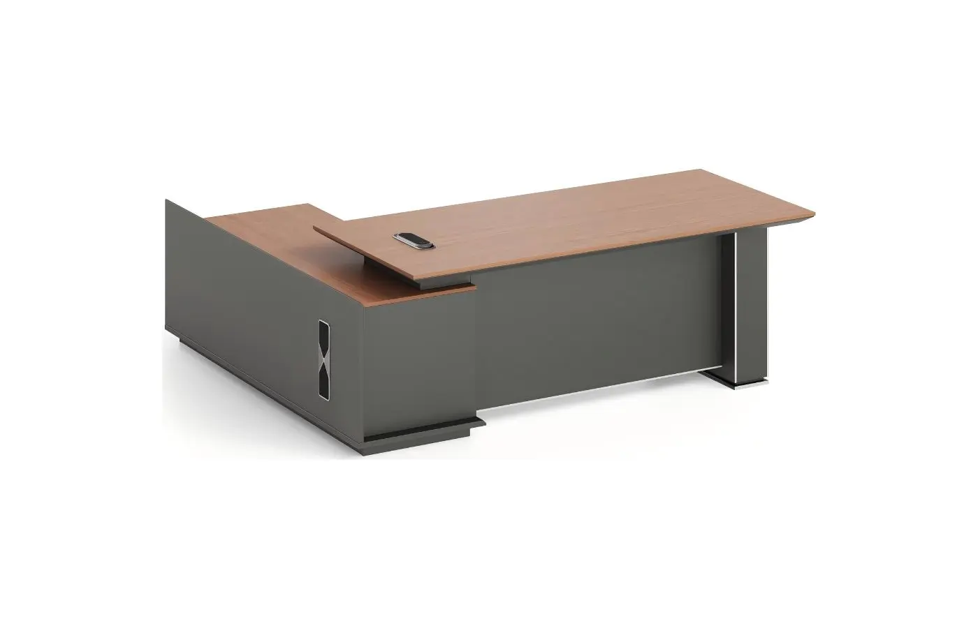 KJ-CG-KBBT26-L executive office desk, product view 3