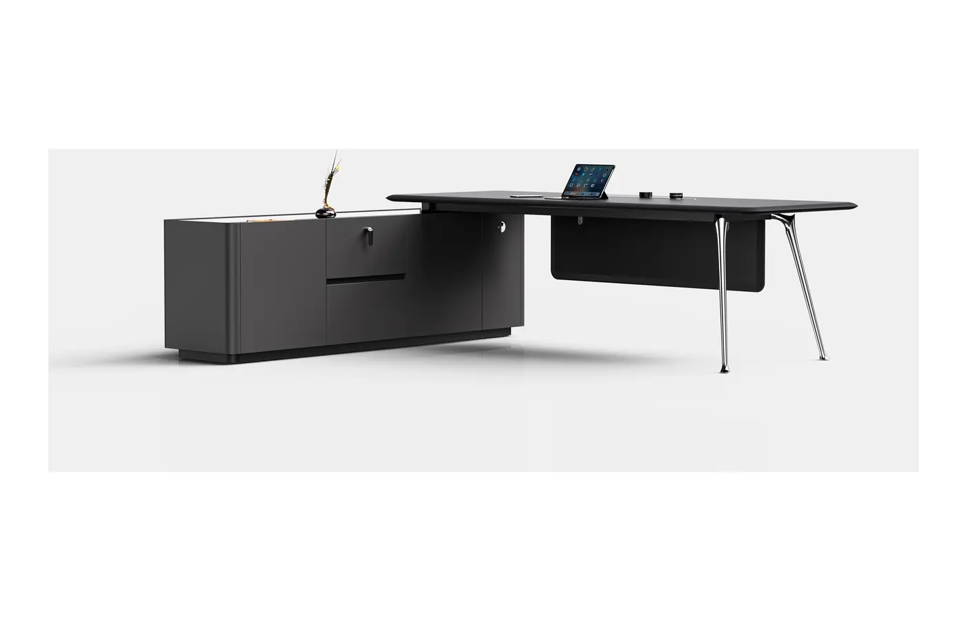 MG-X·Yan-02 executive office desk, product view 2