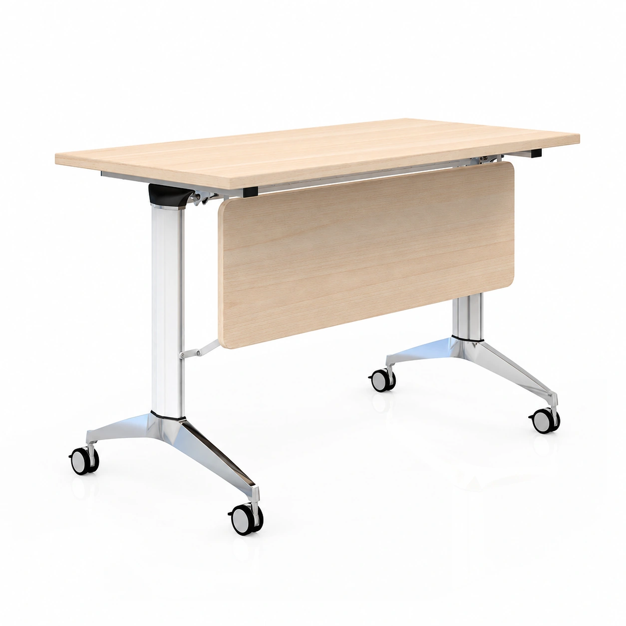 SE-F001 folding table on white background