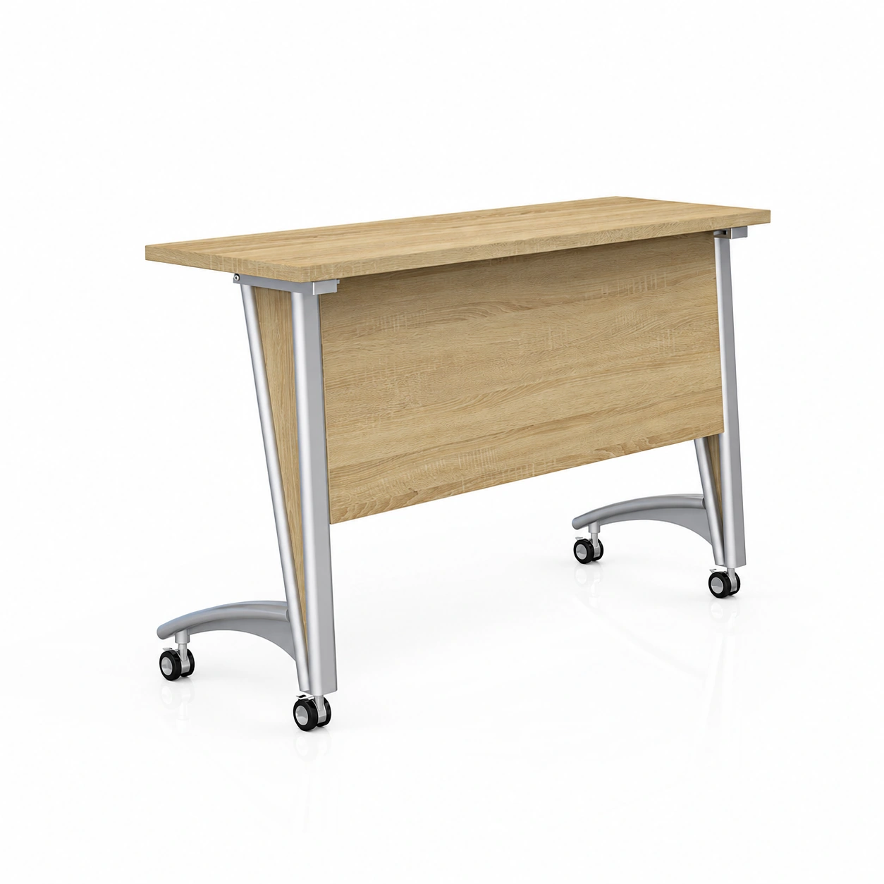 SE-F006 folding table on white background