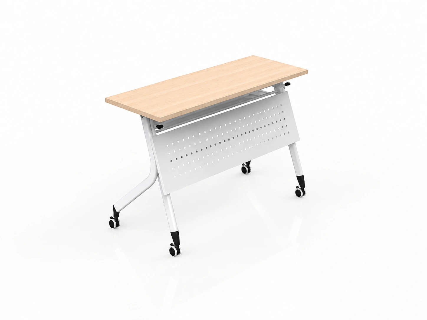 SE-F008 folding table on white background