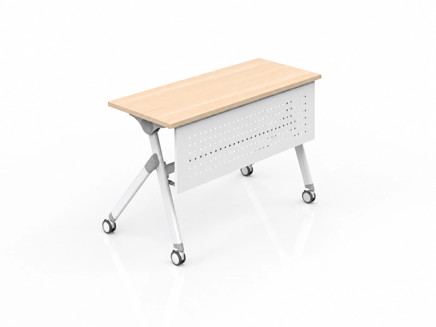 SE-F012 folding table on white background