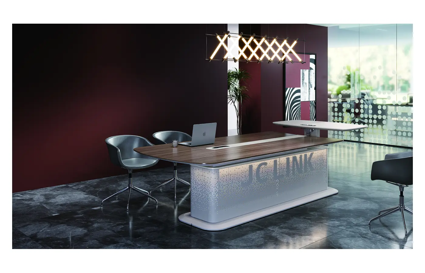 GA-C-101FL conference table, product view 4