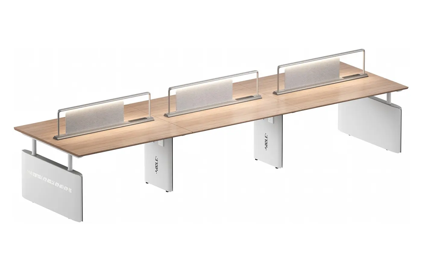GA-F-401FL commercial staff desk, product view 6