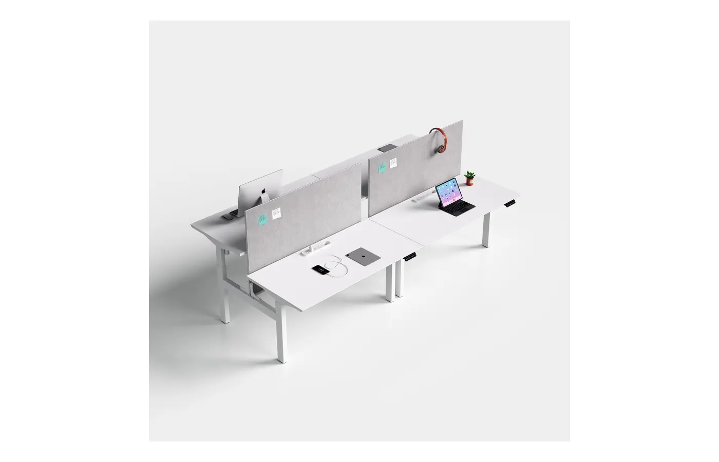 GC-P01S commercial staff desk, product view 3