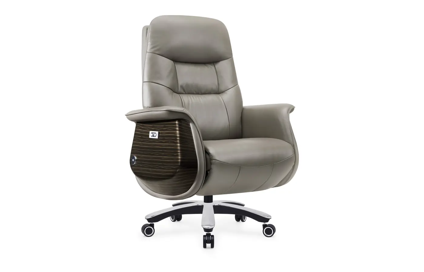 GF-1658 Motorized Top-Grain Leather Executive Chair, product view 1