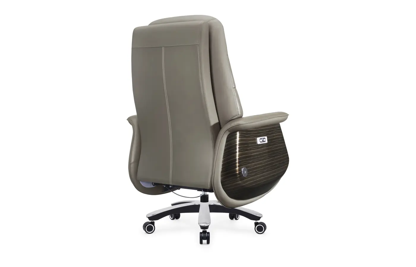 GF-1658 Motorized Top-Grain Leather Executive Chair, product view 3