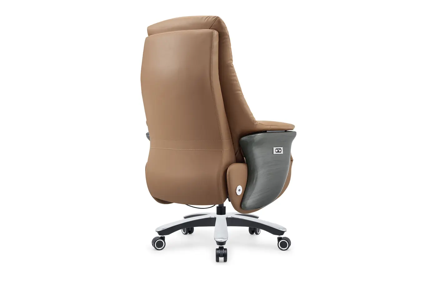GF-1676 Top-Grain Leather Reclining Executive Chair, product view 2