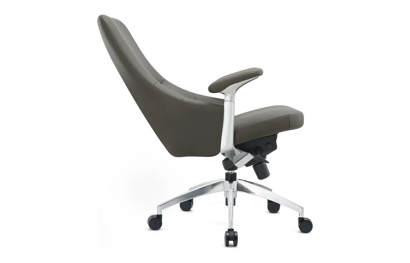 GF-A211 High-Back Leather Office Chair, product view 4