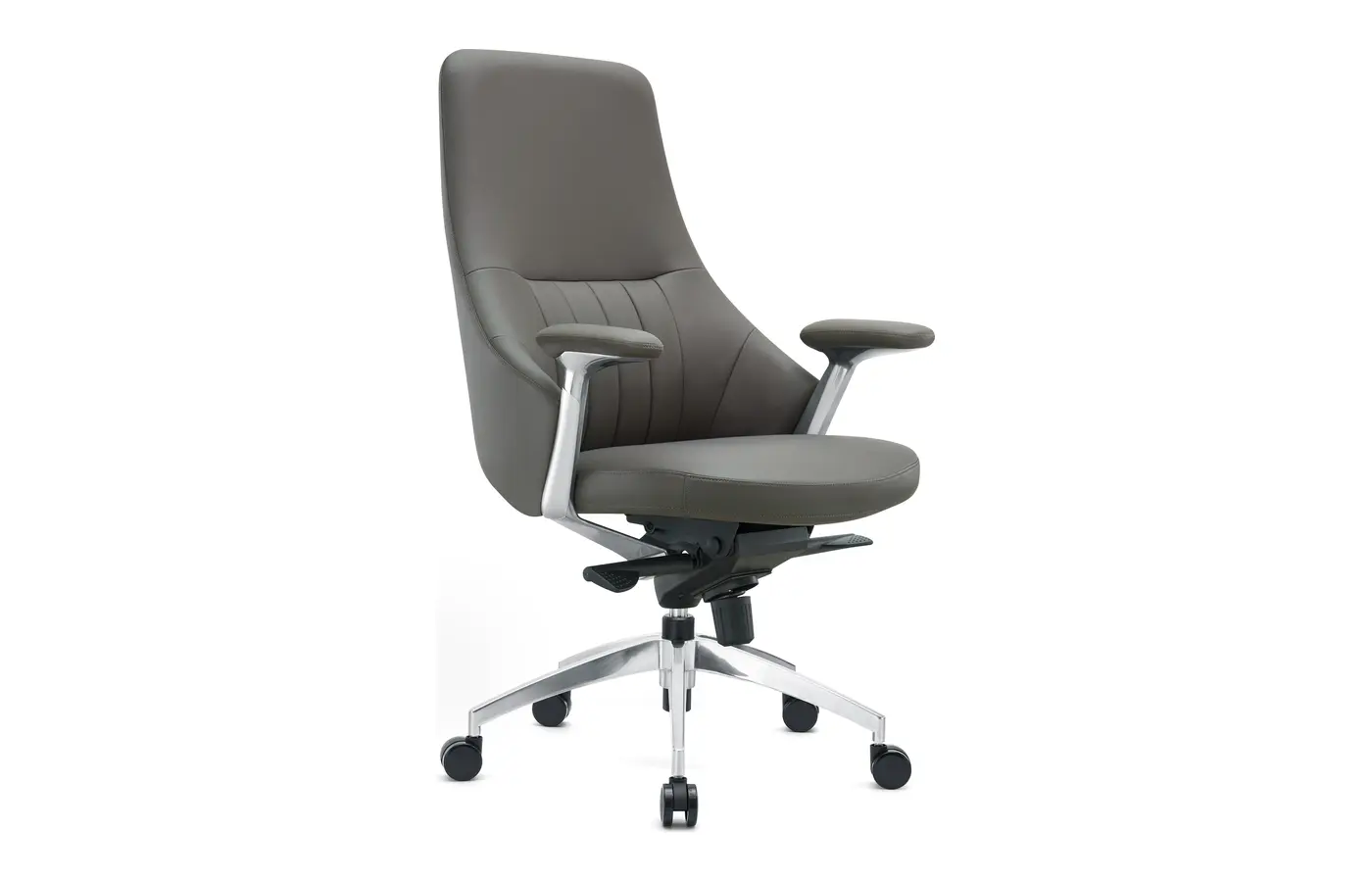GF-A211 High-Back Leather Office Chair, product view 6