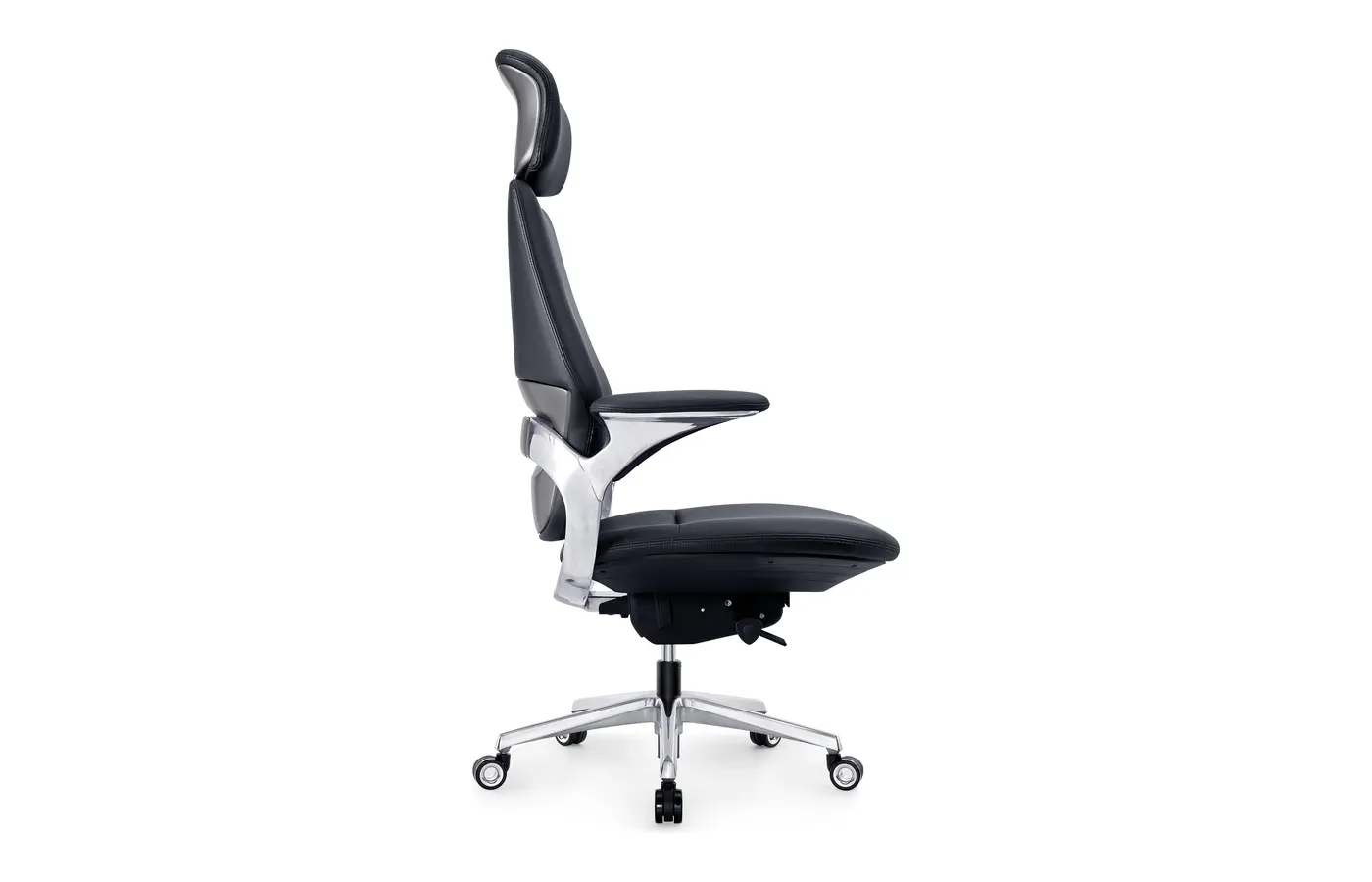 GF-HD01 Natural-Grain Leather Executive Office Chair, product view 3