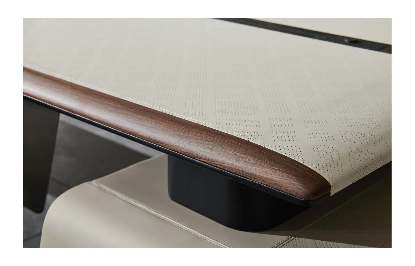 H-06A executive office desk, product view 3
