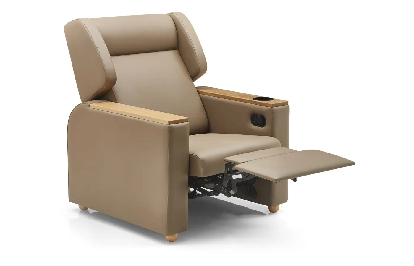 HS-S-1150 hospital infusion chair view 4