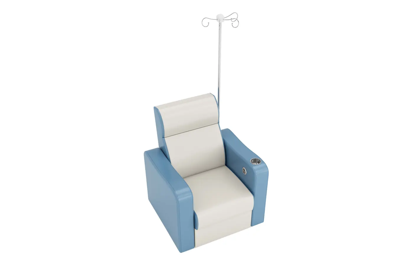 JT-SA-2195 hospital infusion chair view 4