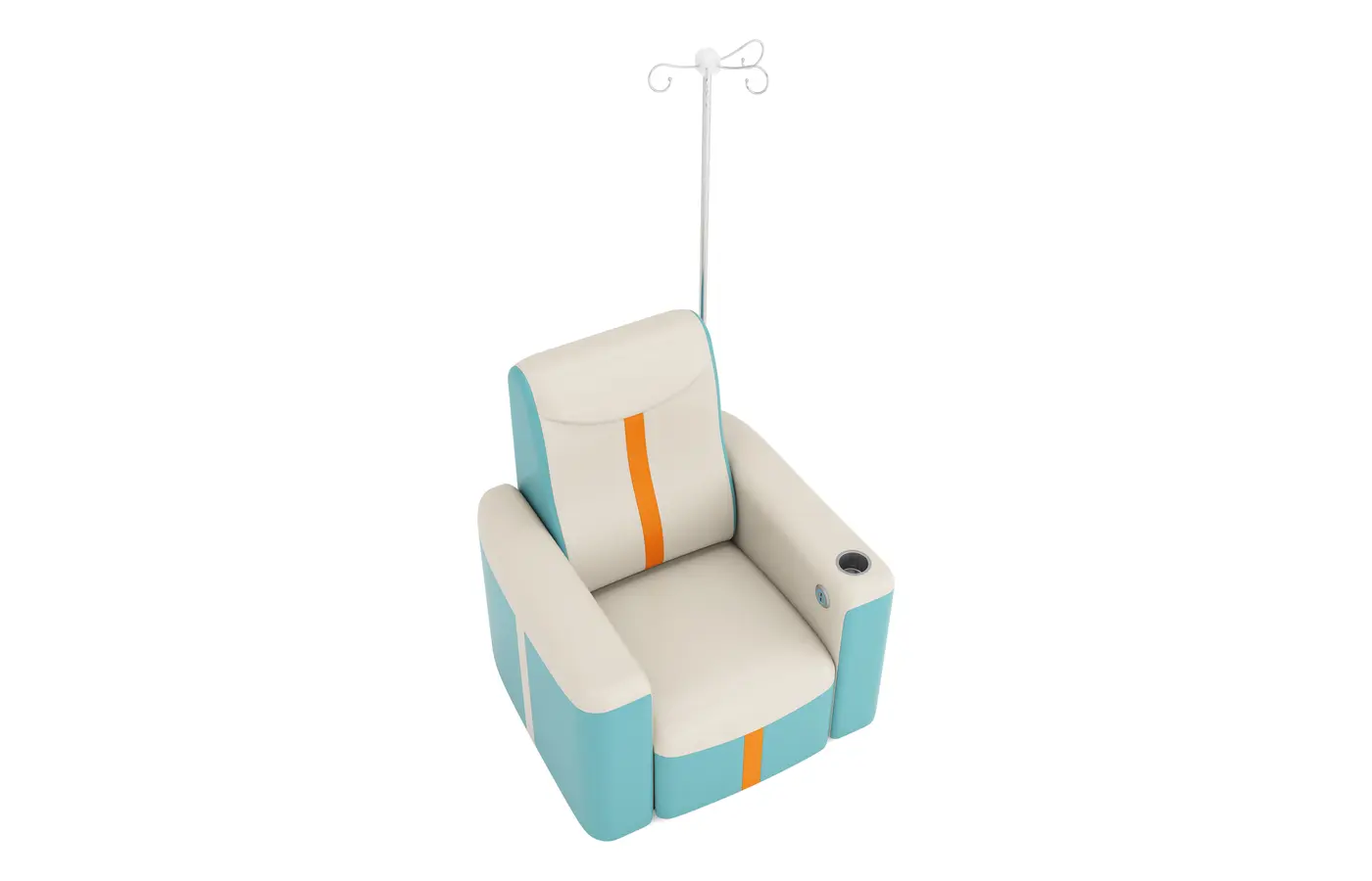 JT-SA-3035 hospital infusion chair view 3