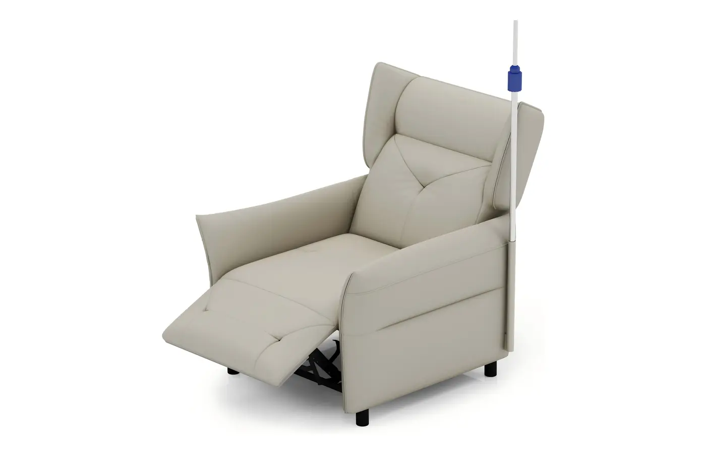 LD26-21 hospital infusion chair view 2