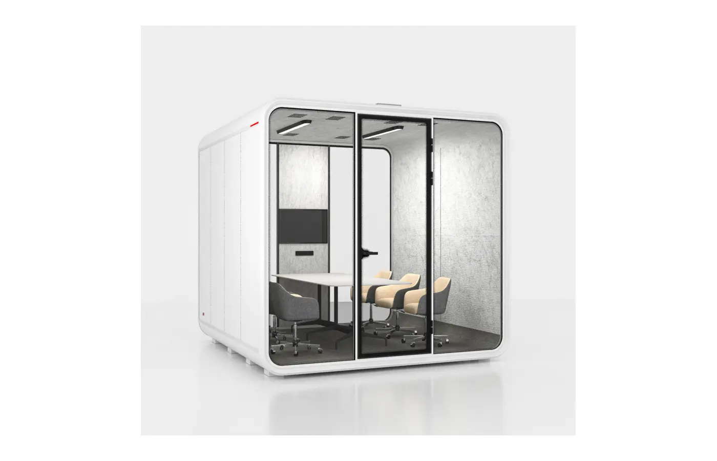 KL-XL acoustic pod dimension and configuration view